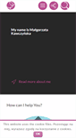 Mobile Screenshot of ma-kawczynska.com